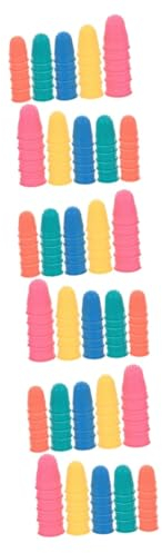 Healvian 3 Sätze Elastische Fingerschutzhüllen Rutschfeste Fingerschützer Zum Schreiben Von Heißkleber-fingerschützern Für Die Feine Handhabung 50 Stück * 3