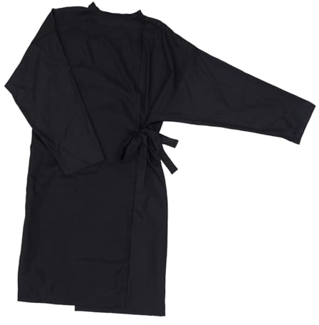 Garneck Hairdresser Gown for Customer Barber Apron Waist Strap for Hair Salons and Gyms