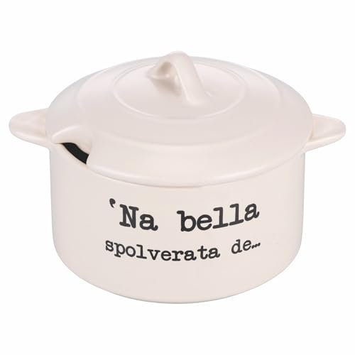 Villa d'Este Home Tivoli 1996 Formaggiera 320 ml in gres, S.P.Q.eRe