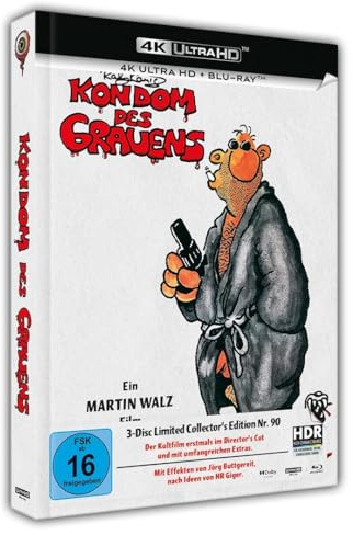 Kondom des Grauens - Mediabook - Cover A - 3-Disc Limited Collector's Edition Nr. 90 (4K Ultra HD+Blu-ray+Bonus-Blu-ray)