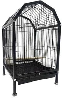 Große Villa Vogelkäfige Papagei Kanarienvogel Zucht Metall Vogelkäfige Wellensittich Haustier Hütte Wachtel Jaula Pajaros Haustier Produkte(Color 4)
