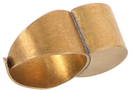 Cabilock Verstellbarer Gleitring für Hackbrett Kupfer Fingerring für Präzise Tonkontrolle Flexibles Übungswerkzeug für Anfänger und Volksmusiker
