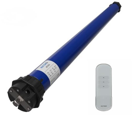 MATISMO Motor para persiana con mando y wifi integrado AMT35EW - Para eje de 40 mm - Smart Life o Tuya