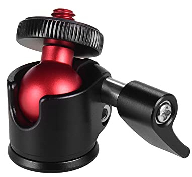 Andoer Andoer - Mini treppiede con testa sferica, girevole a 360°, per fotocamera DSLR