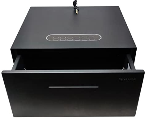 Genie Hand – Coffre-Fort Électronique de Sécurité à Tiroir Coulissant - B-Class Serrure – Anti Bounce System (de Dépôt)