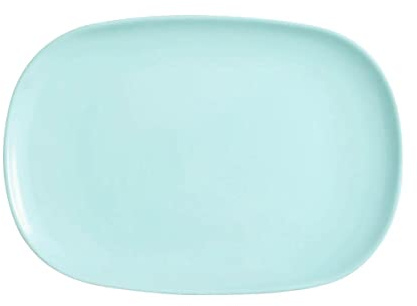 Luminarc Fuente Rectangular Sweet Line de Opal 35x24cm | Turquesa, Opal, forma rectangular, acabado brillo, 35x24cm