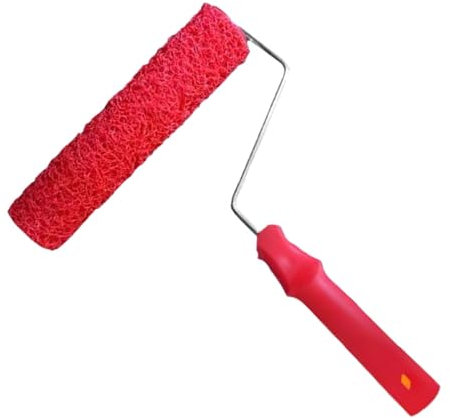 Composite Roller Wall Brush Putty Roller Texture Brush Durable Texture Brush Cleaning Roller Ergonomic Handle for Covering Wall and Ceiling Surface Durable