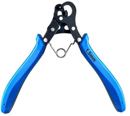 LOLPALONE Drahtrollzangen-Set für Drahtwicklung, Biegen, Reparatur, Schmuckherstellung, Werkzeug, Rundzange, 1,5 mm