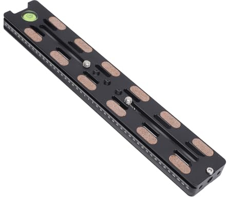 KIMISS Adattatore a Piastra di Rilascio Rapido 230 Mm per Treppiede della Fotocamera DSLR