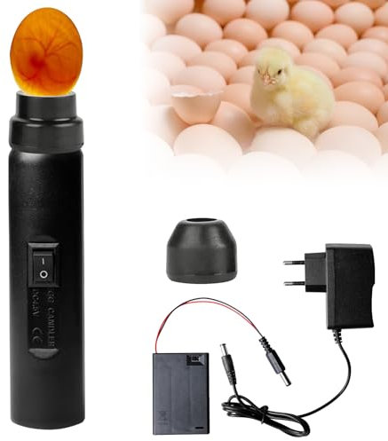 Schierlampe Bruteier Hühnereier, Brutmaschine Schierlampe Für Hühnereier, Brutkasten Für Henne, Schierlampe Ei Candler, Brutmaschine Vollautomatisch, Brutkasten Hühner Für Geflügeleier Zum