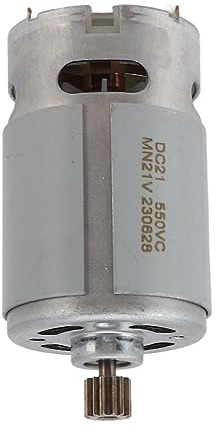 Saluaqui RS550 DC Motor Single Hand Saw Electric Saw Motor 550 21V 14 Teeth for Lithium Electric Drills Screwdrivers Machine Tools