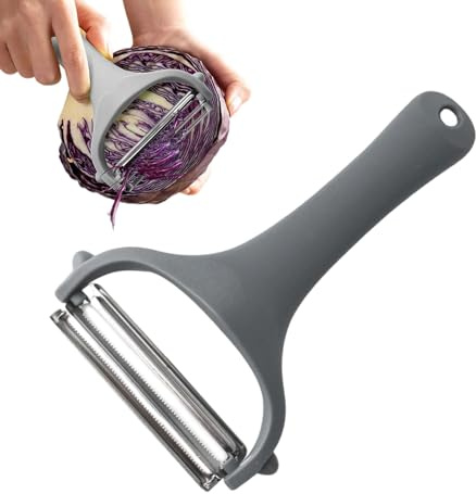 Éplucheur de chou, ustensile de cuisine pour couper et raboter le chou | et éplucheur pour carottes, oignons, concombres, radis, ustensile de cuisine pratique pour la préparation des aliments