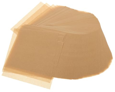 Toyvian 200 Feuilles Papier Cuisson Double Face Papier Absorbant Huile Résistant Chaleur pour Cuisson Grill et Pâtisserie Polyvalent