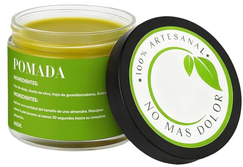 Pomada N-MD, Con Olio D'oliva Ed Estratto Di Foglie Di Soursops, 60G, Crema Da Massaggio Articolare, Lozione Corpo Lenitiva, Idratante, Lenitiva E Rilassante, Per L'uso Su Tutto Il Corpo