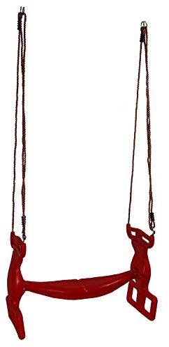 OTITU Just Fun Balançoire Double en Plastique – Rouge
