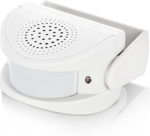 Kerui - Timbre inalámbrico M5, Detector de Movimiento con Alarma de Sonido para Puerta/Entrada de Puerta/casa y Tienda/Oficina, Alarma de Seguridad