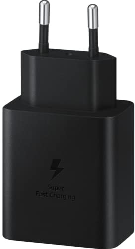Samsung EP-T4510 Caricabatterie Super Fast Charging 45W, Porta USB-C (con Cavo), Nero