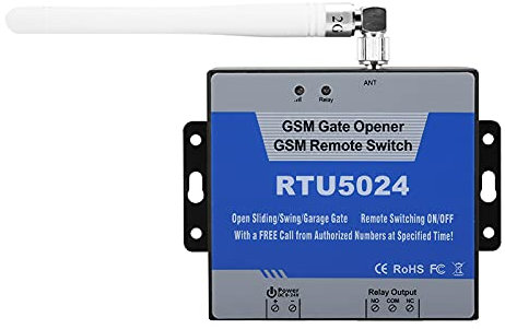 Controllore di accesso GSM Interruttore di telecomando per telefono cellulare Controllore di accesso per sistema di controllo accessi SMS adatto per magazzino porta antifurto