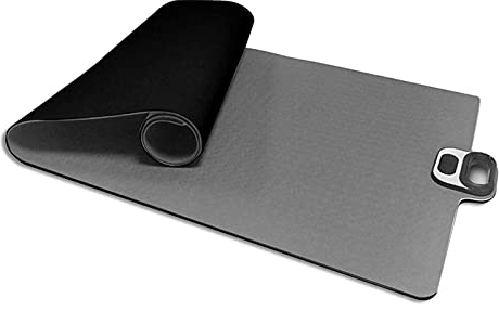 REJOON Yogamatte mit Aufsteh- und Countdown-Timer, 1/4 Zoll dick, Fitness und;Yoga-Pilates-Übungsmatte