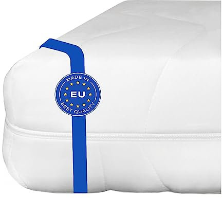 Pillows24 - 7-Zonen Matratze 90x200 | 12 cm hohe | Kaltschaummatratze mit 2 Härtegraden H2/H3 | Atmungsaktiver Bezug waschbar bis 60°C | Hypoallergen | Oeko-Tex Zertifiziert | Made in EU