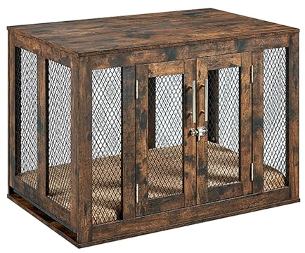 Moderne Hundehütte Haustierkäfig für mittelgroße Hunde Holz Indoor Hundekäfig Schrank Multifunktional Hundehaus TV Schrank Tierkäfig Hundebox für Mittelgroße Kleine Hunde bis zu 73kg. ( Color : Classi