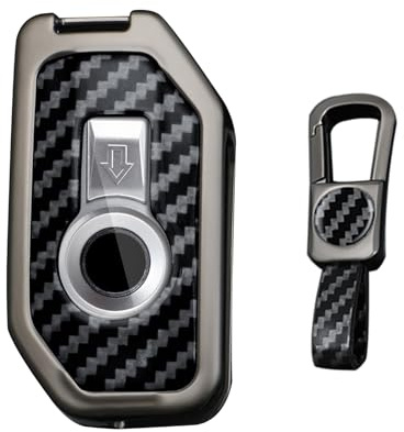 KUNIO Funda para llave de motocicleta para BMW R1250R S1000R GS 1250 900xr R1250 RT F900R GS 1200 ADV F750GS F850GS K1600GT carcasa de metal llavero de protección llavero regalo