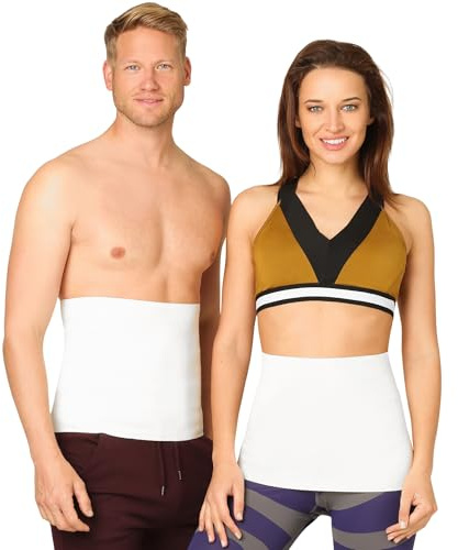 BeFit24 Pancera Riscaldante in Lana Merino per Uomo e Donna | Fascia Termica Lombare | Protezione Reni e Schiena | ScaldaReni Traspirante Lavabile Prodotto in Europa