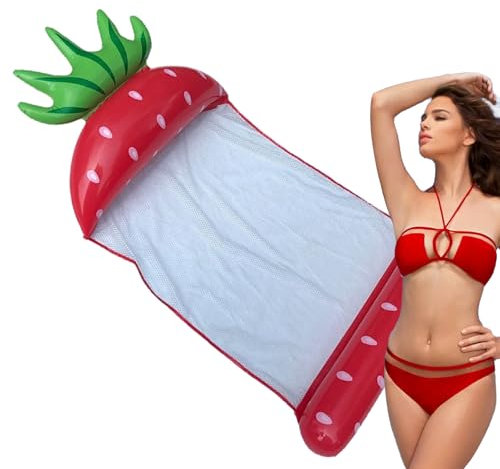 Poolschwimmer für Erwachsene,Schwimmschwimmer für Erwachsene,Pool Float Lounge Chair - Fruchtförmiges Wasserspielzeug, Wasserhängematte, Poolliege, Pool-Floatie, Drifter-Stuhl für Schwimmbad, See,