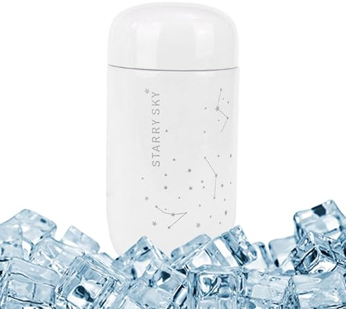 Celuicion Gourde thermique en acier inoxydable – Bouilloire Mini étoilée, double paroi, isolation sous vide pour boissons chaudes et froides, idéale pour les sports de randonnée, le camping, les