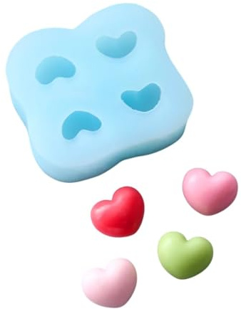 Diy Macaron Color Heart-Shaped Fondant Silicone Mold Star Five-Pointed Star Cake Chocolate Mould Baking PDNNTT01311