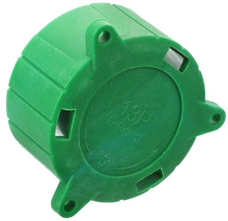 Healeved Tappo di Sicurezza per Connettore Rimorchio a 13 Pin, Copertura Presa Elettrica in Plastica Resistente, Adattatore per Luci Rimorchio Installazione Facile e Protezione Antipolvere