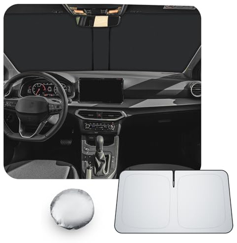 [Upgrade] CDEFG Compatible con Seat Arona KJ7 FR 2016-2025 2026 Parasol Cubiertas Parasol Parabrisas Delantero Parabrisas Auto Parasol Accesorios