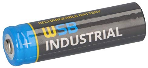 WSB Akku SOLAR Mignon AA wiederaufladbare Batterien 3,2V 1,92Wh LiFePo4 Hochleistungs- Akku Batterie speziell für Solarlampen Solar Lichterkette Solarleuchte Leuchten