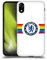 Head Case Designs Offizielle Chelsea Football Club Waagrechtes Weiß STOLZ Wappen Gel Handyhülle Hülle [Militärischer Schutzgrad] Kompatibel mit Apple iPhone XR