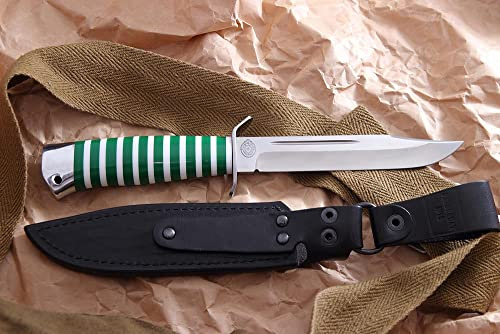 Coltello da caccia russo esclusivo - Razvedbat Limited Border VMF Navi - A&R Zlatoust
