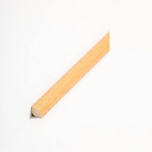 Südbrock | Quart de fils 12.34 | Chêne | 12 x 12 x 2000 mm | Plinthe en bois massif | Barre de sol | Design sobre | 10 m