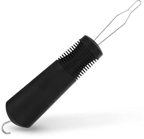 1 Piezas Botón Dispositivo de Ayuda Gancho de Botón Auxiliar Vestirse Botones Gancho Botones de Ropa Ayuda, para Minusválidos y Ancianos Ayudas para Botón Vestirse de Dificultad