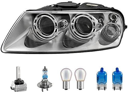 EISENFELS Set 106573610 erstellt mit Xenon Scheinwerfer links + NIGHT BREAKER 200 D1S H7 Leuchtmittel kompatibel mit 7LA 7L6 7L7