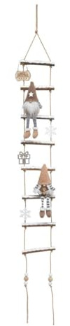 FEERIC LIGHTS & CHRISTMAS - Hängeleiter gnome h115