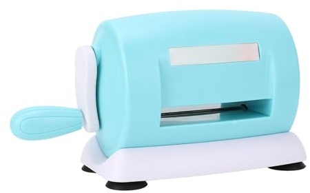 Manuelle Stanz- und Prägemaschine, Tragbare Handprägemaschine, Handkurbelöffnungs-Scrapbooking-Maschine für Kunst und Handwerk, Scrapbooking, Kartenherstellung und Basteln