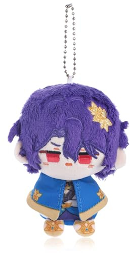 UTIEHD Anime Game HSR Character Bag Charm, Cute 4-Inch Collectible Keychain Pendant, Compact Size for Backpacks and Keys for Fans (Dr Ratio)