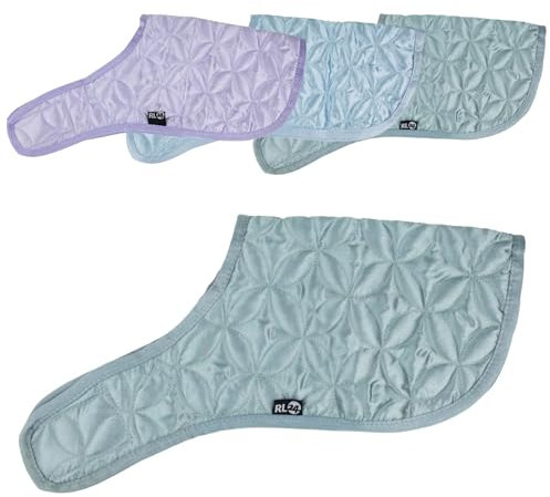 RL24 - Hobby Horse Decke – Spielzeug Pferdedecke zum Anbringen am Hals des Stockpferdes – Hobby Horse Zubehör – Decke in Hellgrün