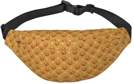 Sac banane en pain beurré. Léger et imperméable, adapté pour les voyages et un usage quotidien, design tendance, pour homme et femme.
