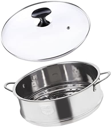 Cabilock Vaporera De Cocina Cesta De Vapor Resistente y Duradera Ideal Para Todo Tipo De Alimentos