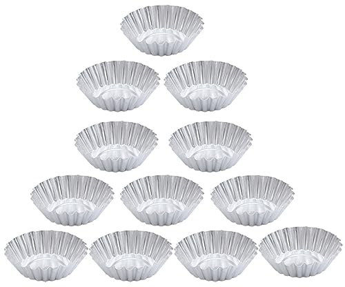 Alipis 100pezzi Per Crostate Design Antiaderente e Riutilizzabile Per Muffin e Cupcake Per Dolci e Dessert