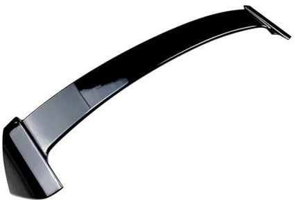 POLOFZFGKZ Für B&MW 1er Schrägheck E81 E87 120i 118i 116i 2004-2011 Mit Festem Windspoiler Heckspoiler Modifizierte Karosserie-Kits Auto Heckspoiler(Glossy Black)