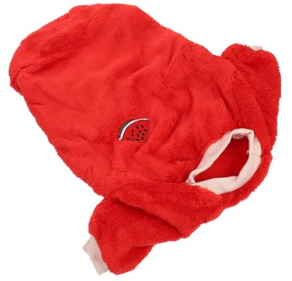 Kisangel Warme Cartoon-hundekostüm für Haustiere Winterbekleidung für Kleine Hunde aus Hochwertigem Material Passgenau und Bequem