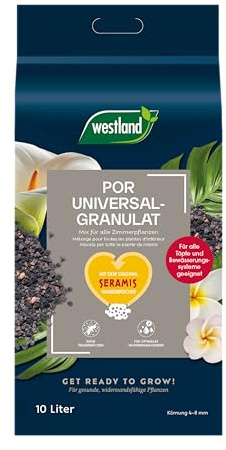 Westland POR Universal-Granulat, 10 l, enthält Seramis Granulat, für ideales Wasser- und Sauerstoffmanagement