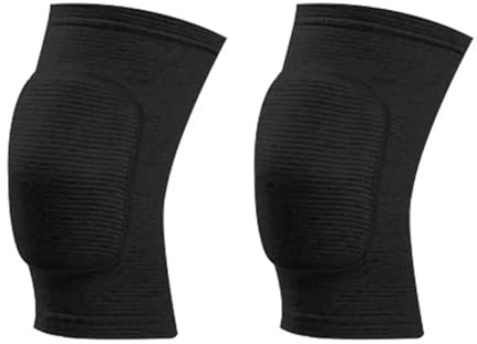 Sportkniebandage 1 Paar verdickte Knieschützer aus Schwamm, elastische Sportkompression for Tanzen, Yoga, Volleyball, Fitnesstraining, Schutz for Erwachsene für Basketball Tennis Yoga Gartenarbeit(M)