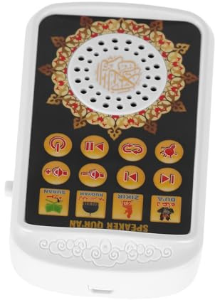 TOMETURE Portable Islamic Quran Player Compact Lightweight Digital Speaker with Multiple Playback Modes and Clear Authentic Sound for Adults Travel and Daily Prayers